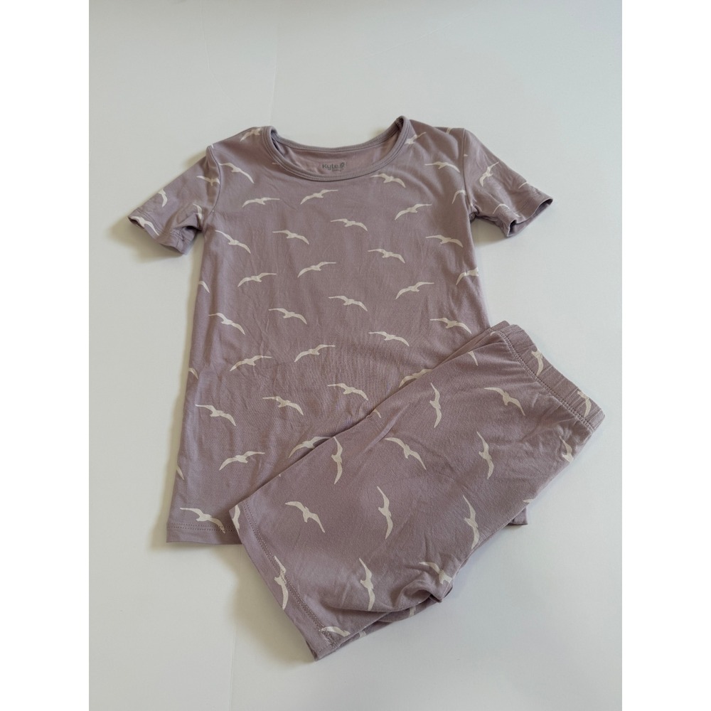 Kyte Baby Seagull Girls Bamboo Pajama Set 6T